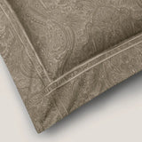 Lavinie Brown Luxury Printed Duvet Set – Stylish & Elegant Bedding - The Linen House