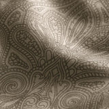 Lavinie Brown Luxury Printed Duvet Set – Stylish & Elegant Bedding - The Linen House