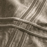 Lavinie Brown Luxury Printed Duvet Set – Stylish & Elegant Bedding - The Linen House