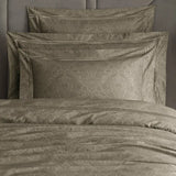 Lavinie Brown Luxury Printed Duvet Set – Stylish & Elegant Bedding - The Linen House