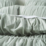 Layla Ruffle Quilt Cover Set - The Linen House