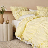 Layla Ruffle Quilt Cover Set - The Linen House