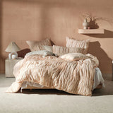 Layla Ruffle Quilt Cover Set - The Linen House