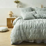 Layla Ruffle Quilt Cover Set - The Linen House