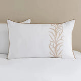 Leaf Trail Embroidered Bedspread - The Linen House