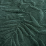 Leafy Pattern Velvet Bedspread | Luxurious & Stylish Bedding - The Linen House