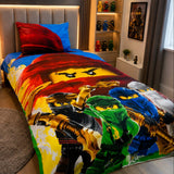 LEGO Ninjago Masters Printed Kids Comforter - The Linen House