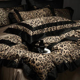 Leopard Print Duvet Set – Bold & Timeless Elegance - The Linen House