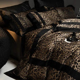 Leopard Print Duvet Set – Bold & Timeless Elegance - The Linen House