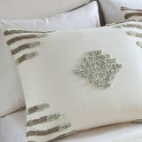 Light Green Tufted Duvet Cover Set - The Linen House
