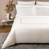 LINKS Embroidery Duvet Set - The Linen House