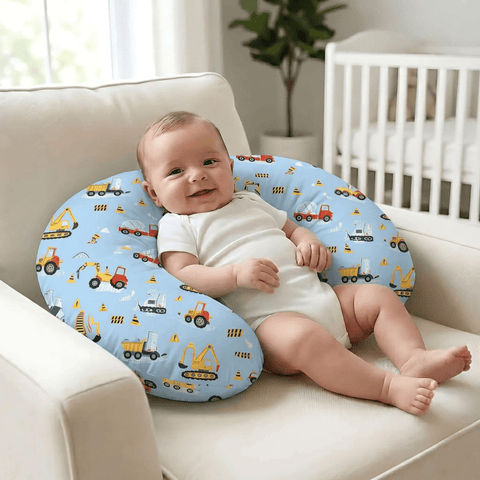 Little Builder Nursing Pillow - The Linen House
