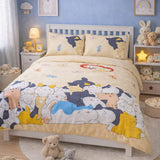 Little Dreamers Cartoon Kids Bedsheet - The Linen House