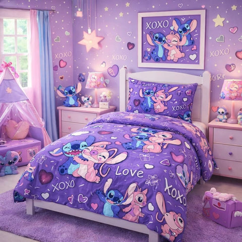 Love and Lilo Kids Bedsheet - The Linen House