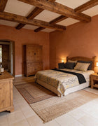 Luxe Satin Touch 7Pc Printed Comforter Set - The Linen House