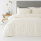 Luxe Velvet Box Pleated Duvet Set - The Linen House