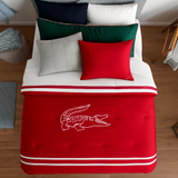 Luxe Velvet Lacoste Crocodile Duvet Set - The Linen House