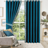 Luxurious Imported Velvet Splendid Curtains – Elegant Window Drapes(Pack of 2) - The Linen House