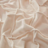"Luxurious Velvet Pinch Pleat Duvet Set" - The Linen House