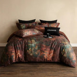Luxury Artistic Floral Duvet Set – Elegant Bedroom Statement - The Linen House