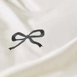 Luxury Bow Embroidered Ensemble - The Linen House