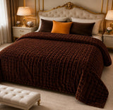 Luxury Faux Rabbit Fur Blanket - The Linen House