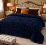 Luxury Faux Rabbit Fur Blanket - The Linen House