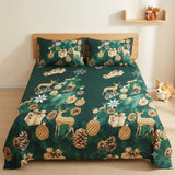 Luxury Festive Reindeer Kids Bedsheet - The Linen House