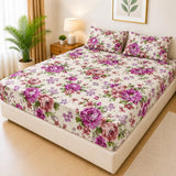 Luxury Garden Floral Waterproof Fitted Mattress Cover - The Linen House