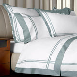 Luxury Lines Satin Ribbon Duvet Set - The Linen House