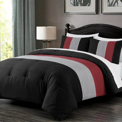 Luxury pleated Duvet Set - The Linen House