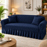 Luxury Quilted Stretch Sofa Cover - The Linen House