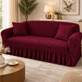 Luxury Quilted Stretch Sofa Cover - The Linen House