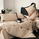 Luxury Rabbit Embroidery Duvet Set - The Linen House