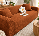 Luxury Stripe Jacquard Sofa Cover - The Linen House