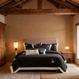 Luxury Swan Embroidery Duvet Set - The Linen House