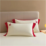 Luxury Swan Embroidery Duvet Set - The Linen House