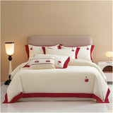 Luxury Swan Embroidery Duvet Set - The Linen House