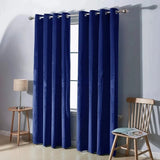 Luxury Velvet Curtains Pack of 2 – Navy Blue