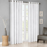Luxury Velvet Curtains Pack of 2 – White - The Linen House
