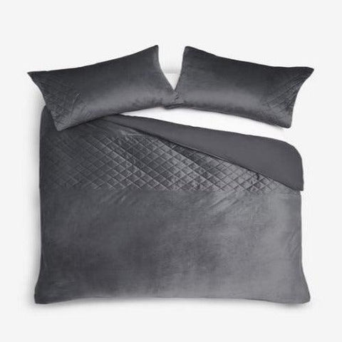 Luxury Velvet Duvet Set - The Linen House