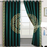 Luxury Velvet Lasercut Curtains – Stylish & Elegant Window Treatment (pack of 2) - The Linen House
