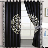 Luxury Velvet Lasercut Curtains – Stylish & Elegant Window Treatment (pack of 2) - The Linen House
