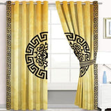 Luxury Velvet Lasercut Curtains – Stylish & Elegant Window Treatment (pack of 2) - The Linen House