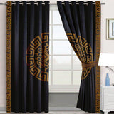Luxury Velvet Lasercut Curtains – Stylish & Elegant Window Treatment (pack of 2) - The Linen House
