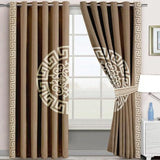 Luxury Velvet Lasercut Curtains – Stylish & Elegant Window Treatment (pack of 2) - The Linen House
