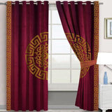 Luxury Velvet Lasercut Curtains – Stylish & Elegant Window Treatment (pack of 2) - The Linen House
