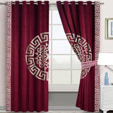 Luxury Velvet Lasercut Curtains – Stylish & Elegant Window Treatment (pack of 2) - The Linen House