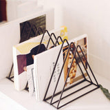 Magazine Storage Racks (Triangle) Shelf Minimalist - The Linen House