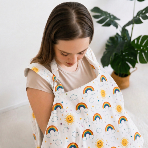 Sunshine Rainbow Nursing Apron